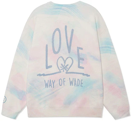 Li-Ning Wade Series Tie-Dye Crewneck Sweatshirt White Unisex秋季 AMBR103-1 Lookbook Li-Ning Wade Series Tie-Dye Crewneck Sweatshirt White Unisex秋季 AMBR103-1
