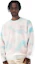 Shop Li-Ning Wade Series Tie-Dye Crewneck Sweatshirt White Unisex秋季 AMBR103-1