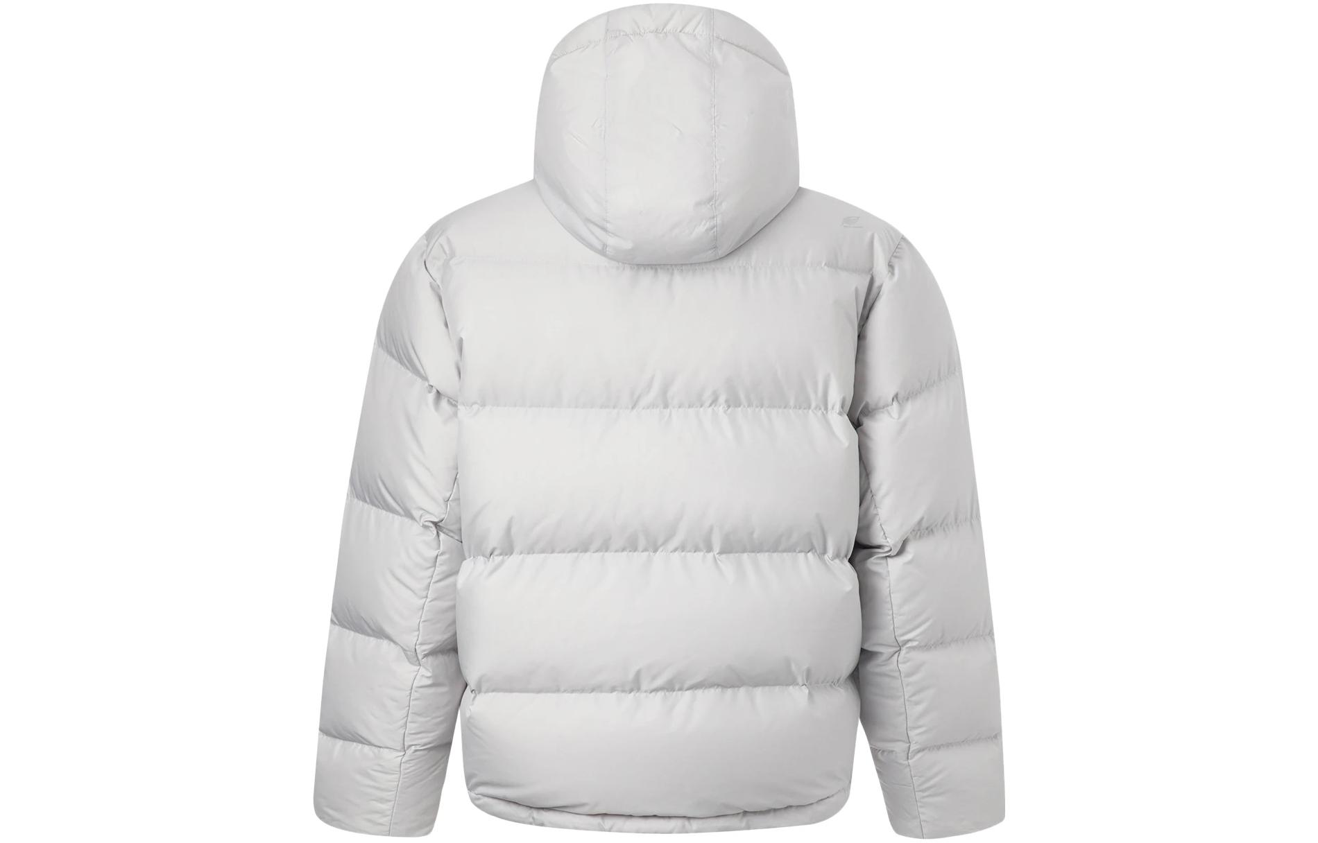 Lookbook Li-Ning Wade Series Water-Repellent Short Down Jacket Men’s - Riverstone Gray AYMT155-3