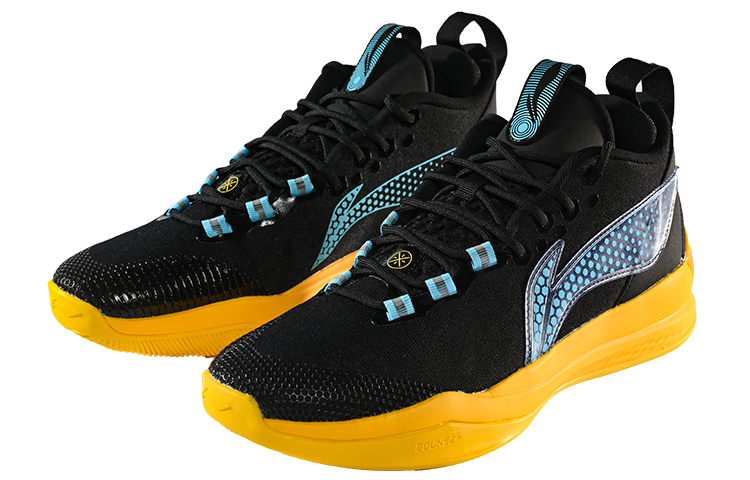 Lookbook Li-Ning Wade Shadow 1 'Black Yellow' ABPR015-6