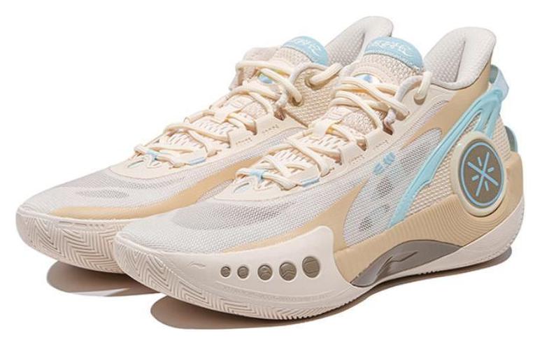 Lookbook Li-Ning Wade Shadow 3 &#x27;Putih Khaki Biru&#x27; ABPT009-6