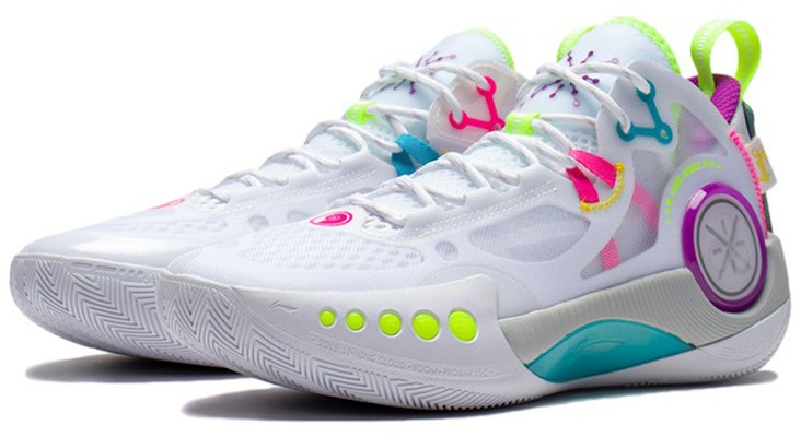 Li-Ning Wade Shadow 3 'White Multi-Color' ABPS041-3 Lookbook Li-Ning Wade Shadow 3 'White Multi-Color' ABPS041-3