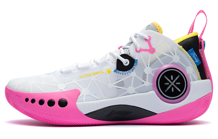 Li-Ning Wade Shadow 3 On Court 'White Pink' ABPR049-4/ABPR049-54