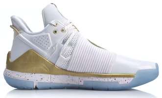 李宁 影 Shadow 減震防滑耐磨 中幫 籃球鞋 白金 Order 李宁 影 Shadow 減震防滑耐磨 中幫 籃球鞋 白金