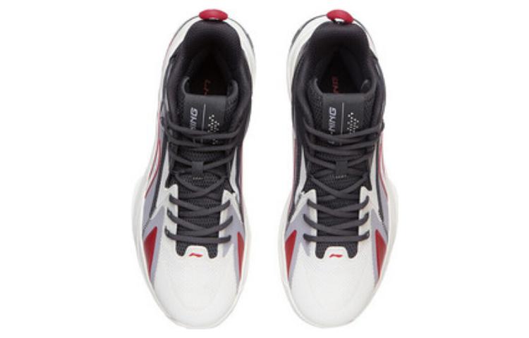 Lookbook LiNing李寧 戰隼 減震防滑耐磨防水支撐 中筒 籃球鞋 冷檀黑