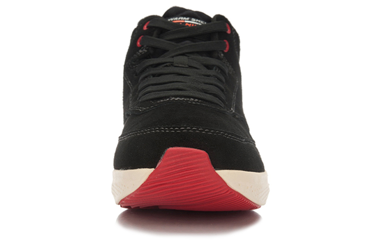 Shop Li-Ning Warm Shell High ''Noir Marron'' ACGK077-2