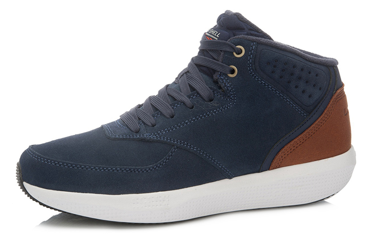 Order Li-Ning Warm Shell High « Bleu Marron » ACGK077-3