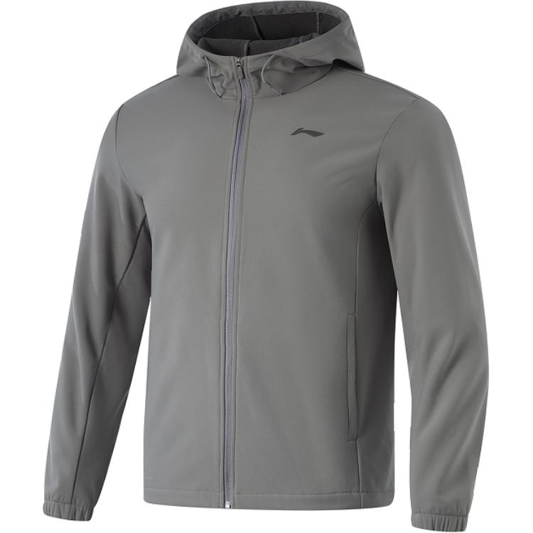 Li-Ning Water-Resistant Casual Jacket Asphalt Gray AFDU529-5