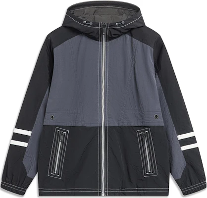 Li-Ning Water-Resistant Colorblock Windbreaker Jacket - Black AFDT637-2 Buy Li-Ning Water-Resistant Colorblock Windbreaker Jacket - Black AFDT637-2