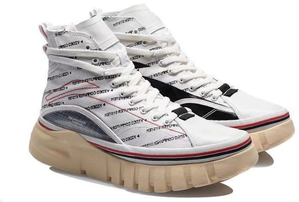 Li-Ning Wave Boot 'Cream White Blue' AGCP317-18 Shop Li-Ning Wave Boot 'Cream White Blue' AGCP317-18