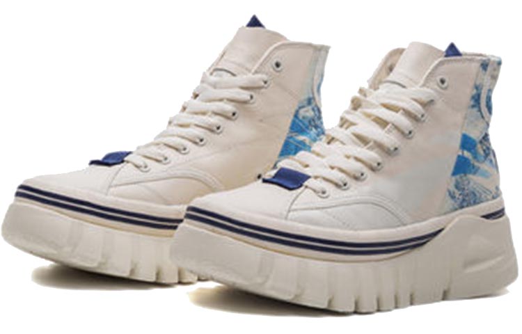 Lookbook Bota Li-Ning Wave 'Blanca Azul' AGCQ209-3