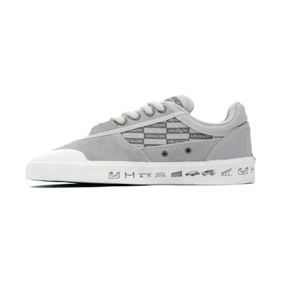 Li-Ning Wave Low 50/50 'Grey White Special Box'