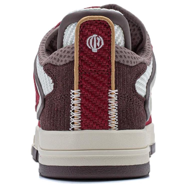 Shop LiNing李寧 惟吾 PRO CNY 舒適 防滑耐磨 板鞋 男款 紅色