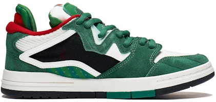 LiNing李寧 惟吾 Pro 防滑耐磨 低幫 板鞋 男款 綠黑紅 Order LiNing李寧 惟吾 Pro 防滑耐磨 低幫 板鞋 男款 綠黑紅