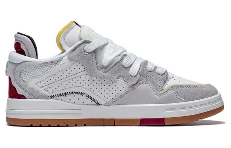 Order LiNing李寧 惟吾 Pro 潮流舒適 防滑減震 低筒 板鞋 男款 灰白色