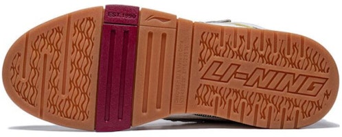 李寧 ウェーブプロ 白/灰/赤 AECT033-3 Shop 李寧 ウェーブプロ 白/灰/赤 AECT033-3