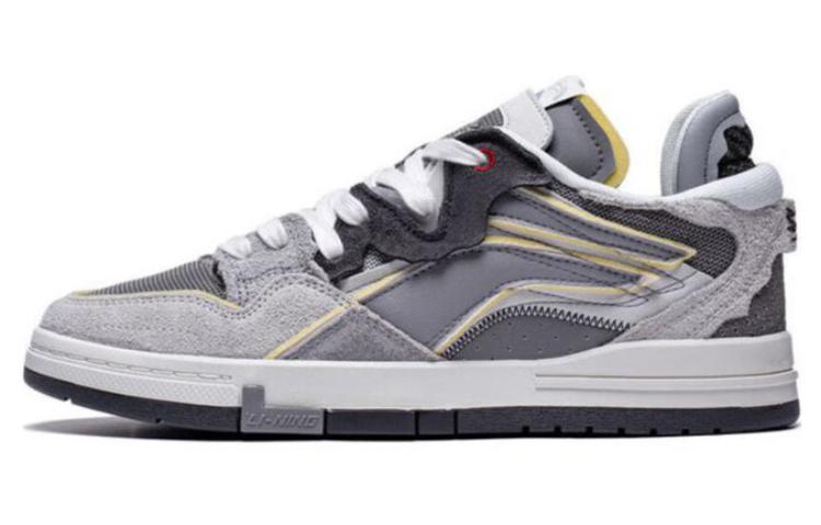 Li-Ning Wave Pro Skate Shoes 'Grey Black'
