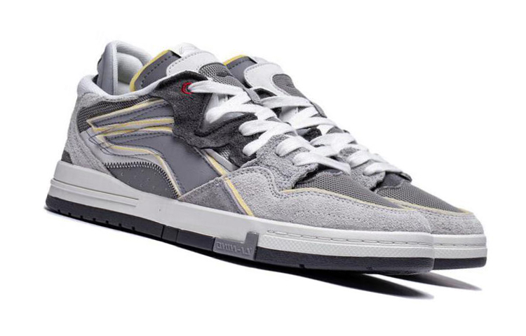 Li-Ning Wave Pro Skate Shoes 'Grey Black' 圖 4