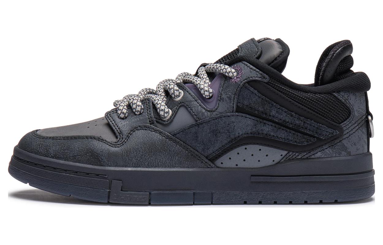 Li-Ning Wave Pro x Pleasures 'Black Grey' AECT065-1