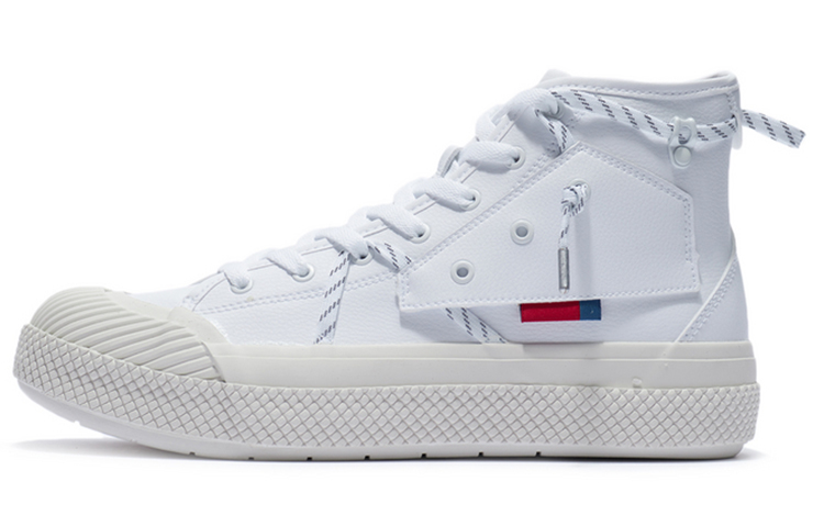 Li-Ning Wave Skateboarding 'White' AGCR239-1