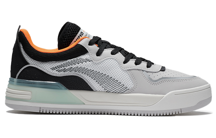 Order Li-Ning Wave V1 'Abu-Abu Hitam' AGCS029-2