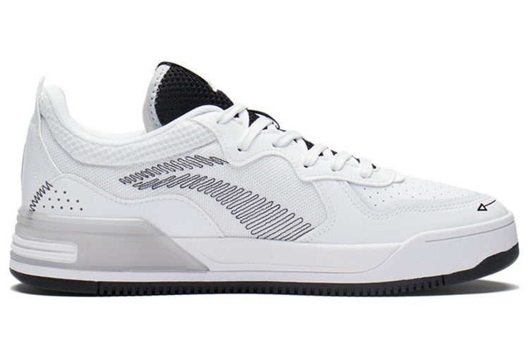 Order 李宁 惟吾 V1 防滑耐磨 低幫 板鞋 白黑