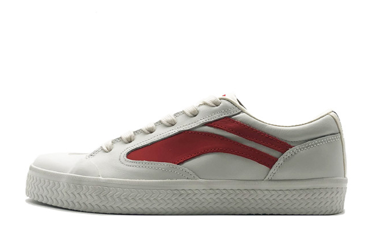 Li-Ning Wave Vintage 'Cream White Red' AGCP315-2