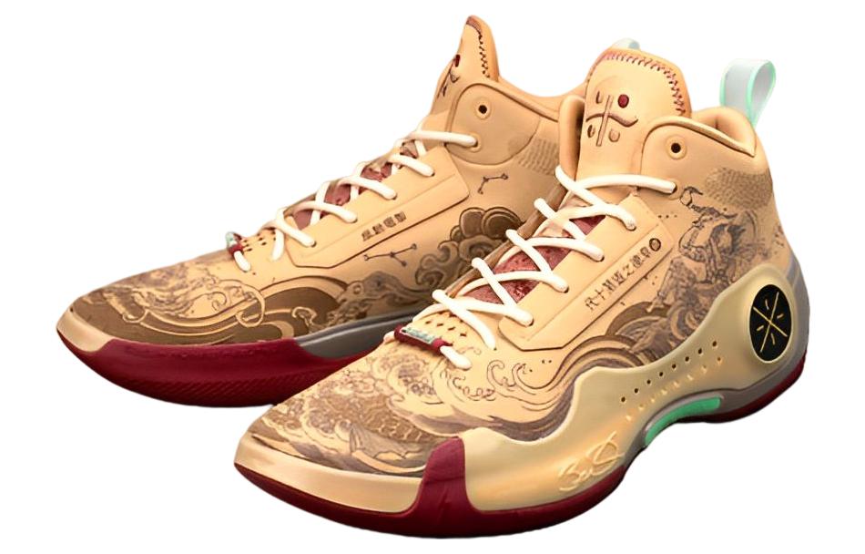 Lookbook LiNing李寧 韋德之道10 中筒 實戰籃球鞋 男款 奶茶棕