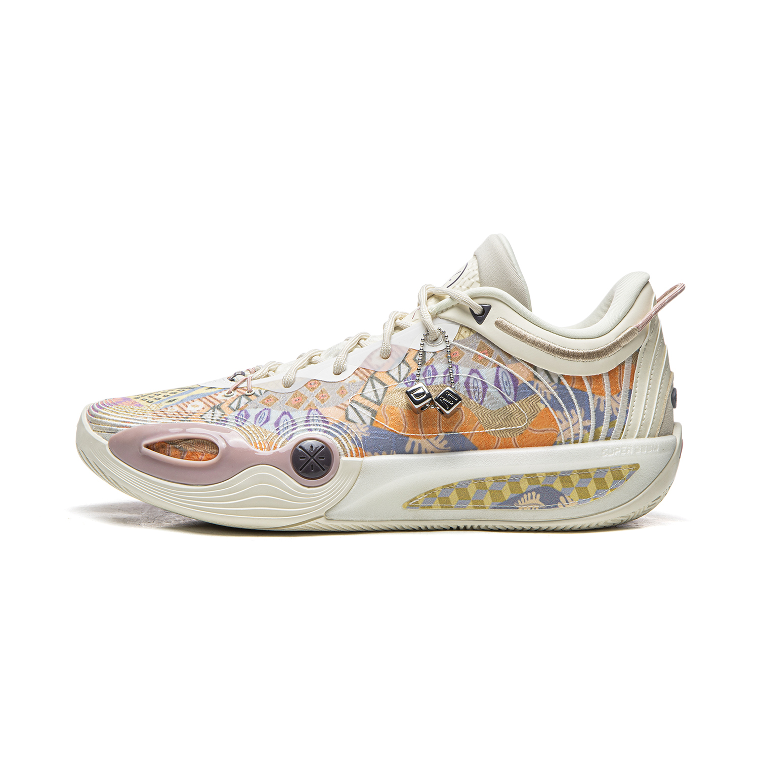 Li-Ning Way of Wade 14 ENCORE Origin Low Basketball Shoes - Lightweight White. ABAW037-5