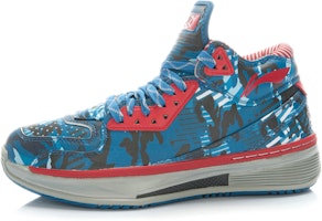 李宁 韦德之道2 蓝色迷彩 ABAH017-12 Lookbook 李宁 韦德之道2 蓝色迷彩 ABAH017-12