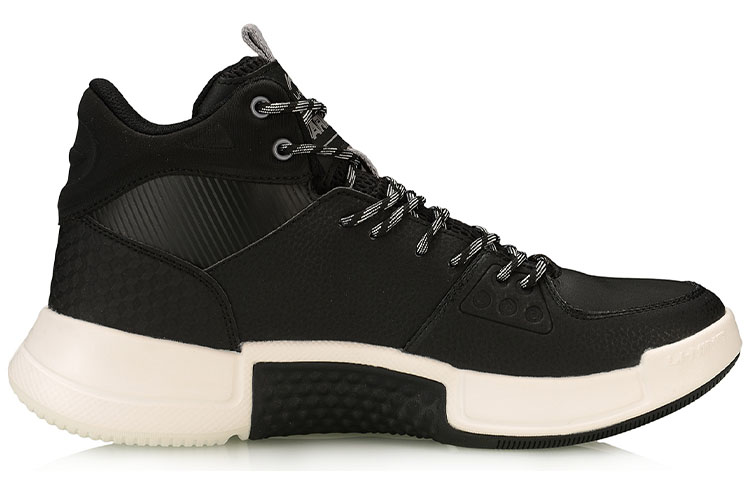 Order Li-Ning Way of Wade 2 Retro Basketbalschoenen Hoog ''Zwart Rijst Wit'' AGBP079-7