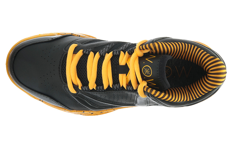 Lookbook Li-Ning Way of Wade 2 Low 'Amarillo Corte-Negro' ABPJ059-2