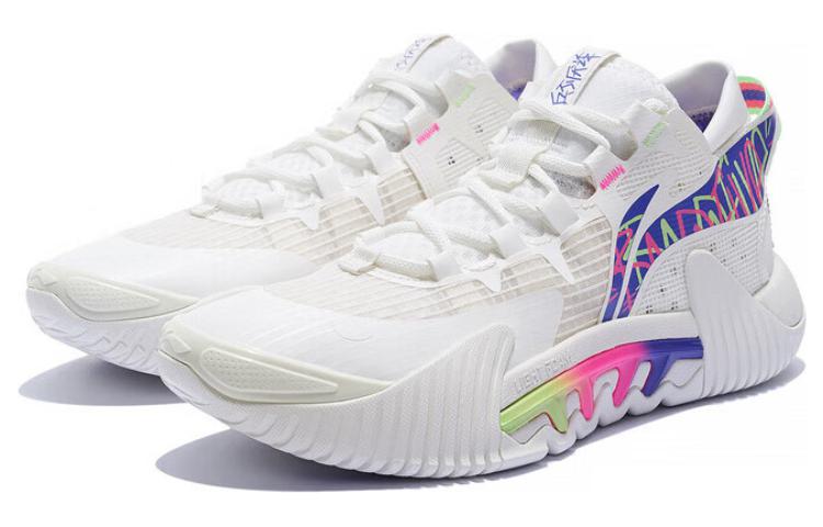 Lookbook Li-Ning Way of Wade 2 Low 'Putih Biru Pink' ABFT029-4(YC)