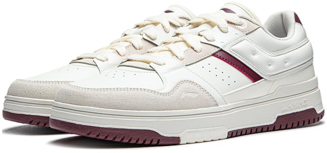 LiNing李寧 天跡 2 休閒百搭 防滑耐磨 低筒 板鞋 男款 白紅 Lookbook LiNing李寧 天跡 2 休閒百搭 防滑耐磨 低筒 板鞋 男款 白紅