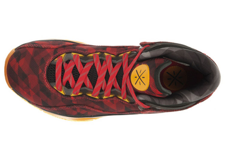 Lookbook Li-Ning Way Of Wade 3 ''Rot Gelb Schwarz'' ABAJ013-37