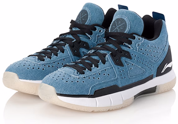 Li-Ning Way of Wade 5 'Denim' Sepatu Olahraga Denim ABAM057-9 Lookbook Li-Ning Way of Wade 5 'Denim' Sepatu Olahraga Denim ABAM057-9