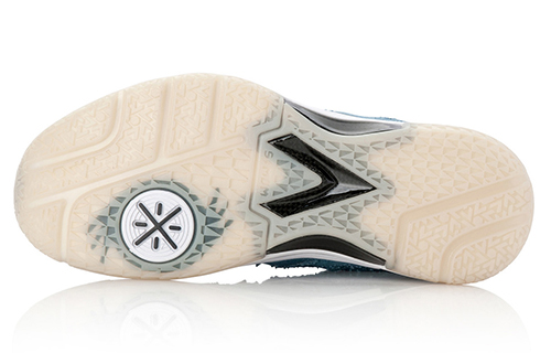 Shop LiNing李寧 WOW 5 韋德之道 丹寧 低筒 籃球鞋 男款 藍白