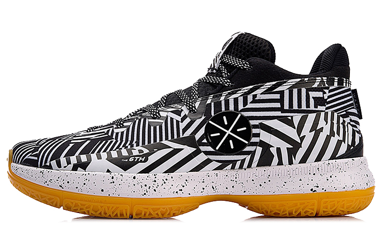 Li-Ning Way of Wade 6 'Black White' ABAN023-1