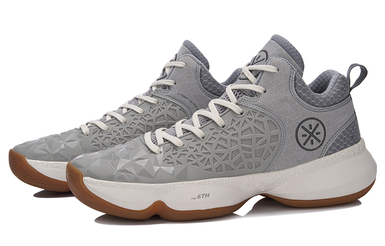 Lookbook Li-Ning Way of Wade 6 'Grey White' ABAM049-3