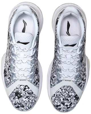 Li-Ning Way Of Wade 7 'Hitam Putih' ABCP035-2 Shop Li-Ning Way Of Wade 7 'Hitam Putih' ABCP035-2