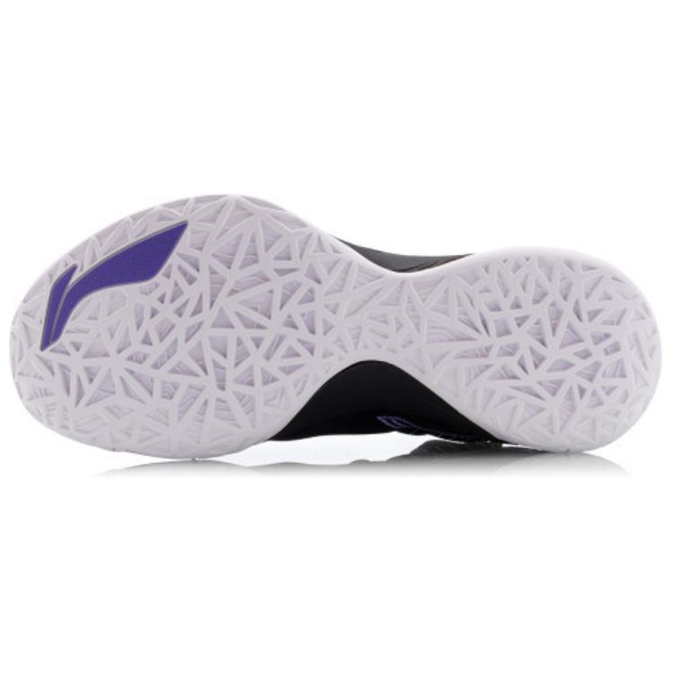 Sizing LiNing李寧 WOW 7 韋德之道7 裂變TD 減震防滑耐磨 中筒 實戰籃球鞋 男款 黑色