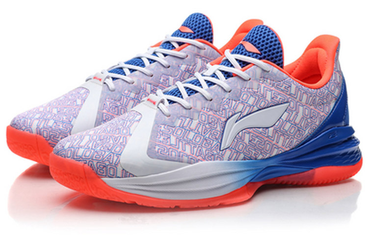 Lookbook Li-Ning Way Of Wade 7 'Merah Biru' Sneakers ABCP035-1