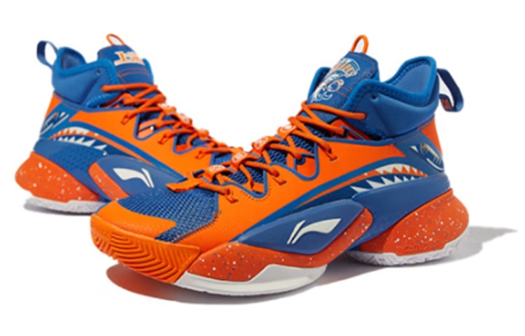 Lookbook 李寧 WoW7 プレミアム "上海シャークス" ABAQ071-5