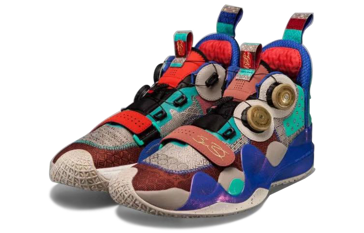 Lookbook Li-Ning Way Of Wade 8 Infinity 'Rojo Azul' ABEP001-5