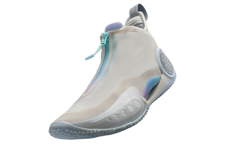 Order LiNing李寧 WOW 9 韋德之道9 減震防滑耐磨包裹性支撐 低筒 籃球鞋 珍珠白