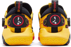 Sizing LiNing李寧 全城9 V2 支撐耐磨 中筒 實戰籃球鞋 男款 黑黃