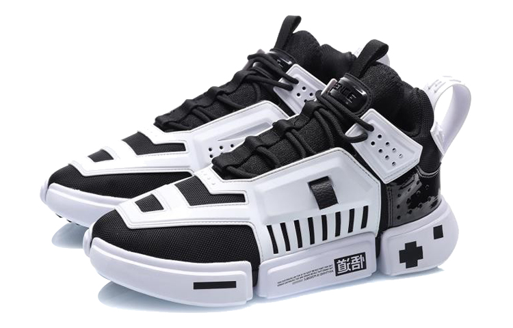 Lookbook LiNing李寧 悟道 輕便休閒運動鞋 男女同款 黑白