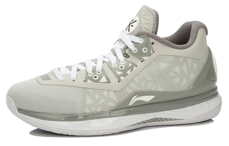 Order LiNing李寧 WOW 4 韋德之道4 低筒 籃球鞋 男女同款 灰白