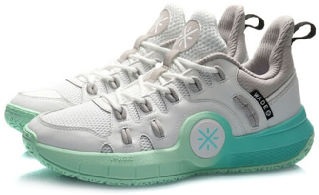 Li-Ning Way of Wade 'Putih Hijau' sepatu basket ABAQ055-5 Lookbook Li-Ning Way of Wade 'Putih Hijau' sepatu basket ABAQ055-5