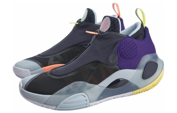 Lookbook Li-Ning Way of Wade All City 8 V2 'Lakers' kasut sukan ABAQ023-8